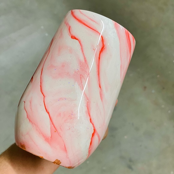 16 oz marbled tumbler - Picture 2 of 2